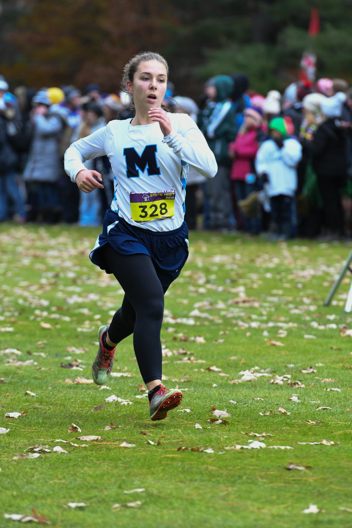 WIAA state cross country photo: Sara Yavas, McFarland